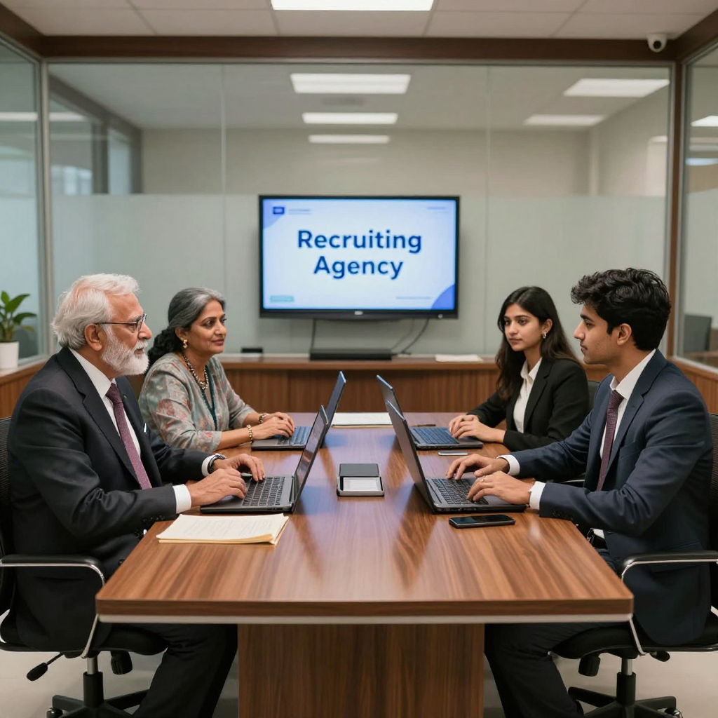 SmartInterviews.AI recruiting platform dashboard showing candidate screening and interview analytics